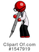 Red Design Mascot Clipart #1547919 by Leo Blanchette