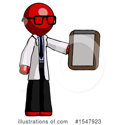 Royalty-Free (RF) Red Design Mascot Clipart Illustration by Leo Blanchette - Stock Sample #1547923