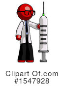 Red Design Mascot Clipart #1547928 by Leo Blanchette