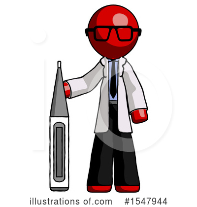 Royalty-Free (RF) Red Design Mascot Clipart Illustration by Leo Blanchette - Stock Sample #1547944