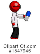 Red Design Mascot Clipart #1547946 by Leo Blanchette