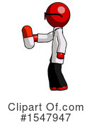 Red Design Mascot Clipart #1547947 by Leo Blanchette