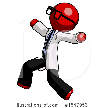 Royalty-Free (RF) Red Design Mascot Clipart Illustration by Leo Blanchette - Stock Sample #1547953