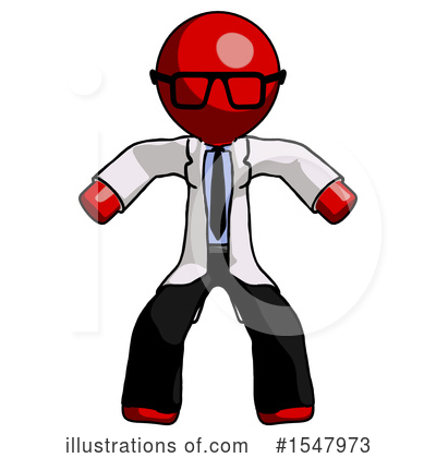 Royalty-Free (RF) Red Design Mascot Clipart Illustration by Leo Blanchette - Stock Sample #1547973