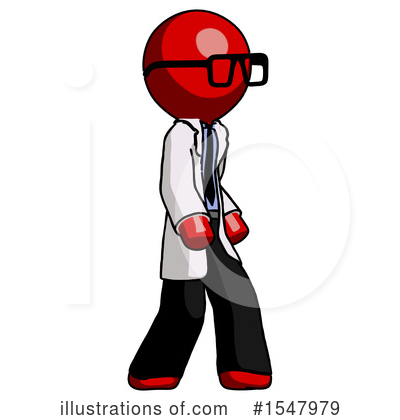 Royalty-Free (RF) Red Design Mascot Clipart Illustration by Leo Blanchette - Stock Sample #1547979
