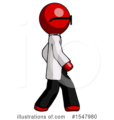 Royalty-Free (RF) Red Design Mascot Clipart Illustration by Leo Blanchette - Stock Sample #1547980