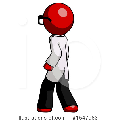 Royalty-Free (RF) Red Design Mascot Clipart Illustration by Leo Blanchette - Stock Sample #1547983