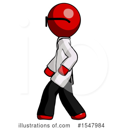 Royalty-Free (RF) Red Design Mascot Clipart Illustration by Leo Blanchette - Stock Sample #1547984