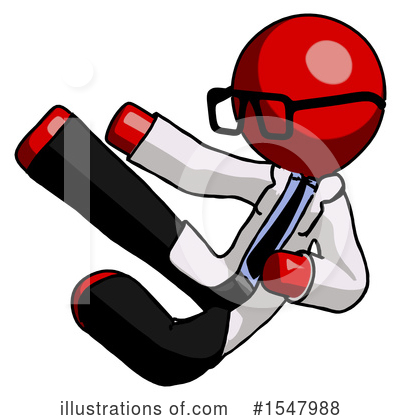 Royalty-Free (RF) Red Design Mascot Clipart Illustration by Leo Blanchette - Stock Sample #1547988