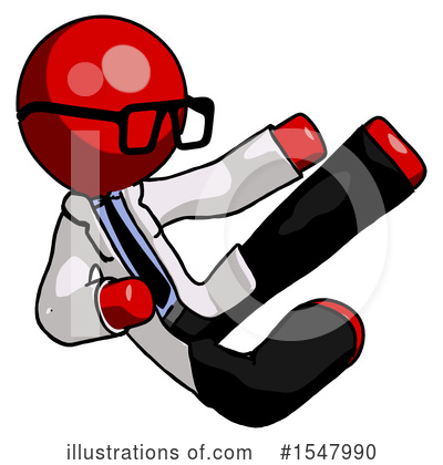 Royalty-Free (RF) Red Design Mascot Clipart Illustration by Leo Blanchette - Stock Sample #1547990