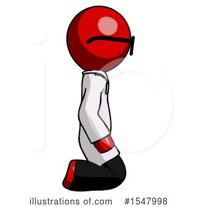 Royalty-Free (RF) Red Design Mascot Clipart Illustration by Leo Blanchette - Stock Sample #1547998