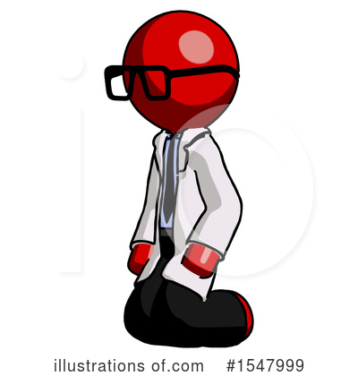 Royalty-Free (RF) Red Design Mascot Clipart Illustration by Leo Blanchette - Stock Sample #1547999