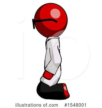Royalty-Free (RF) Red Design Mascot Clipart Illustration by Leo Blanchette - Stock Sample #1548001