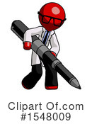 Red Design Mascot Clipart #1548009 by Leo Blanchette