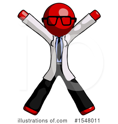 Royalty-Free (RF) Red Design Mascot Clipart Illustration by Leo Blanchette - Stock Sample #1548011