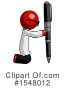 Red Design Mascot Clipart #1548012 by Leo Blanchette