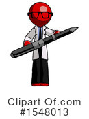Red Design Mascot Clipart #1548013 by Leo Blanchette
