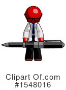 Red Design Mascot Clipart #1548016 by Leo Blanchette