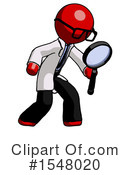 Red Design Mascot Clipart #1548020 by Leo Blanchette