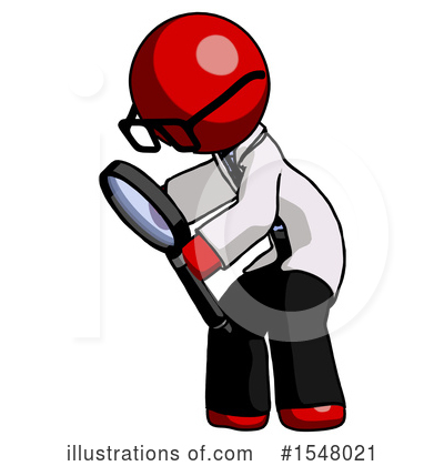 Royalty-Free (RF) Red Design Mascot Clipart Illustration by Leo Blanchette - Stock Sample #1548021