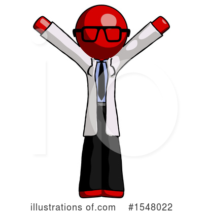 Royalty-Free (RF) Red Design Mascot Clipart Illustration by Leo Blanchette - Stock Sample #1548022