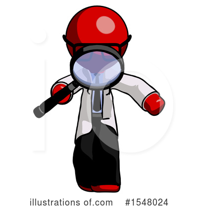 Royalty-Free (RF) Red Design Mascot Clipart Illustration by Leo Blanchette - Stock Sample #1548024