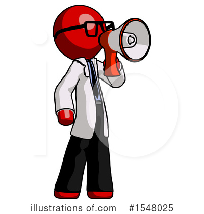 Royalty-Free (RF) Red Design Mascot Clipart Illustration by Leo Blanchette - Stock Sample #1548025