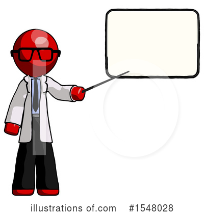 Royalty-Free (RF) Red Design Mascot Clipart Illustration by Leo Blanchette - Stock Sample #1548028