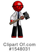 Red Design Mascot Clipart #1548031 by Leo Blanchette