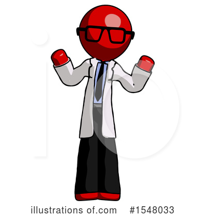 Royalty-Free (RF) Red Design Mascot Clipart Illustration by Leo Blanchette - Stock Sample #1548033