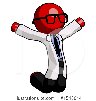 Royalty-Free (RF) Red Design Mascot Clipart Illustration by Leo Blanchette - Stock Sample #1548044
