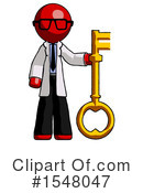 Red Design Mascot Clipart #1548047 by Leo Blanchette