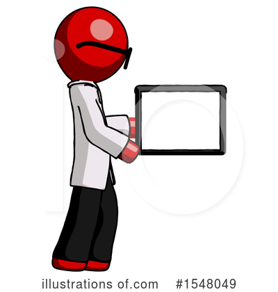Royalty-Free (RF) Red Design Mascot Clipart Illustration by Leo Blanchette - Stock Sample #1548049