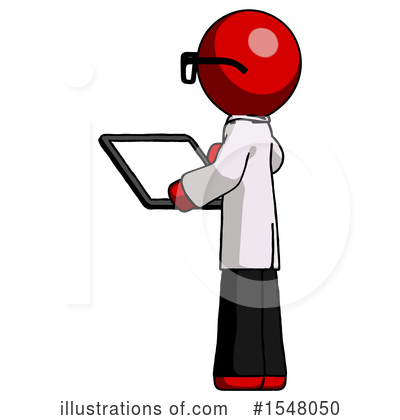 Royalty-Free (RF) Red Design Mascot Clipart Illustration by Leo Blanchette - Stock Sample #1548050