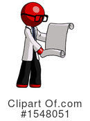 Red Design Mascot Clipart #1548051 by Leo Blanchette