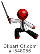 Red Design Mascot Clipart #1548056 by Leo Blanchette