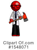 Red Design Mascot Clipart #1548071 by Leo Blanchette