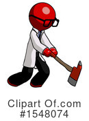 Red Design Mascot Clipart #1548074 by Leo Blanchette