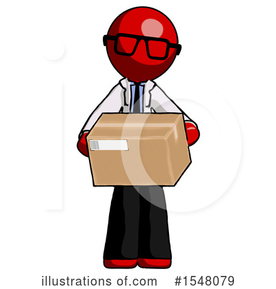 Royalty-Free (RF) Red Design Mascot Clipart Illustration by Leo Blanchette - Stock Sample #1548079