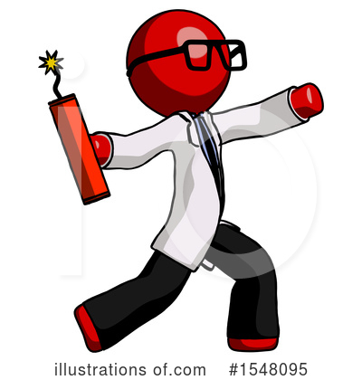 Royalty-Free (RF) Red Design Mascot Clipart Illustration by Leo Blanchette - Stock Sample #1548095