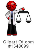 Red Design Mascot Clipart #1548099 by Leo Blanchette