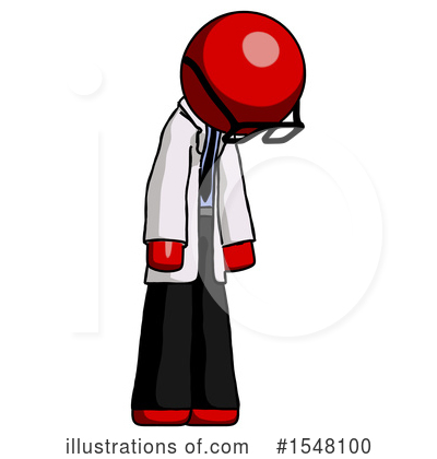 Royalty-Free (RF) Red Design Mascot Clipart Illustration by Leo Blanchette - Stock Sample #1548100