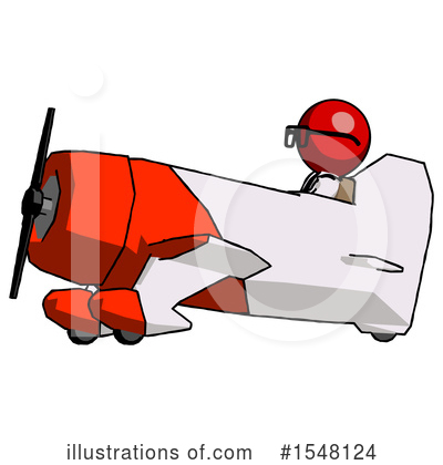 Royalty-Free (RF) Red Design Mascot Clipart Illustration by Leo Blanchette - Stock Sample #1548124