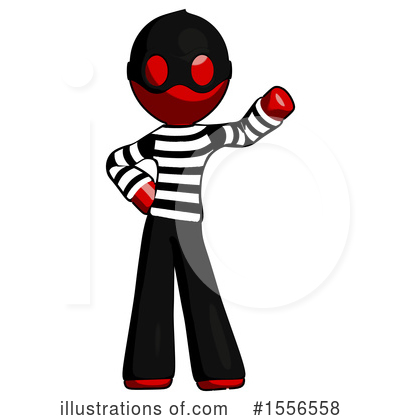 Royalty-Free (RF) Red Design Mascot Clipart Illustration by Leo Blanchette - Stock Sample #1556558