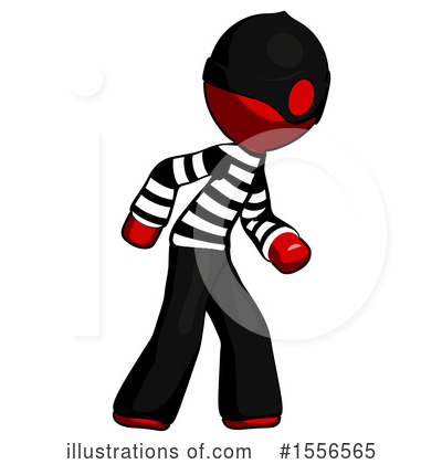 Royalty-Free (RF) Red Design Mascot Clipart Illustration by Leo Blanchette - Stock Sample #1556565