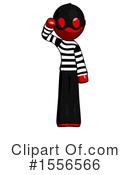 Red Design Mascot Clipart #1556566 by Leo Blanchette
