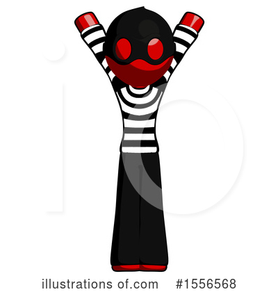Royalty-Free (RF) Red Design Mascot Clipart Illustration by Leo Blanchette - Stock Sample #1556568