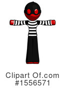 Red Design Mascot Clipart #1556571 by Leo Blanchette