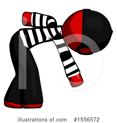 Royalty-Free (RF) Red Design Mascot Clipart Illustration by Leo Blanchette - Stock Sample #1556572