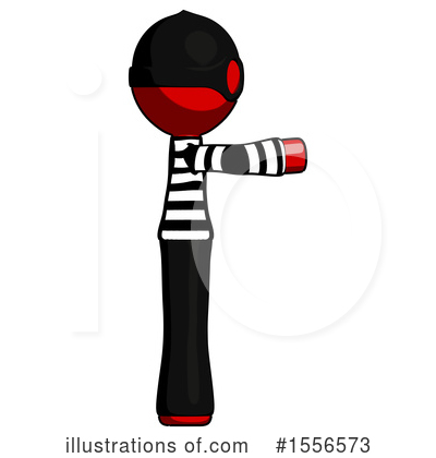 Royalty-Free (RF) Red Design Mascot Clipart Illustration by Leo Blanchette - Stock Sample #1556573